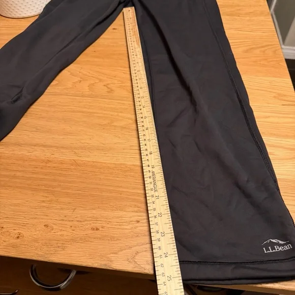 L.L. Bean Petite PrimaLoft ThermaStretch Fleece Pants | Mid-Rise Straight Leg - Picture 5 of 8